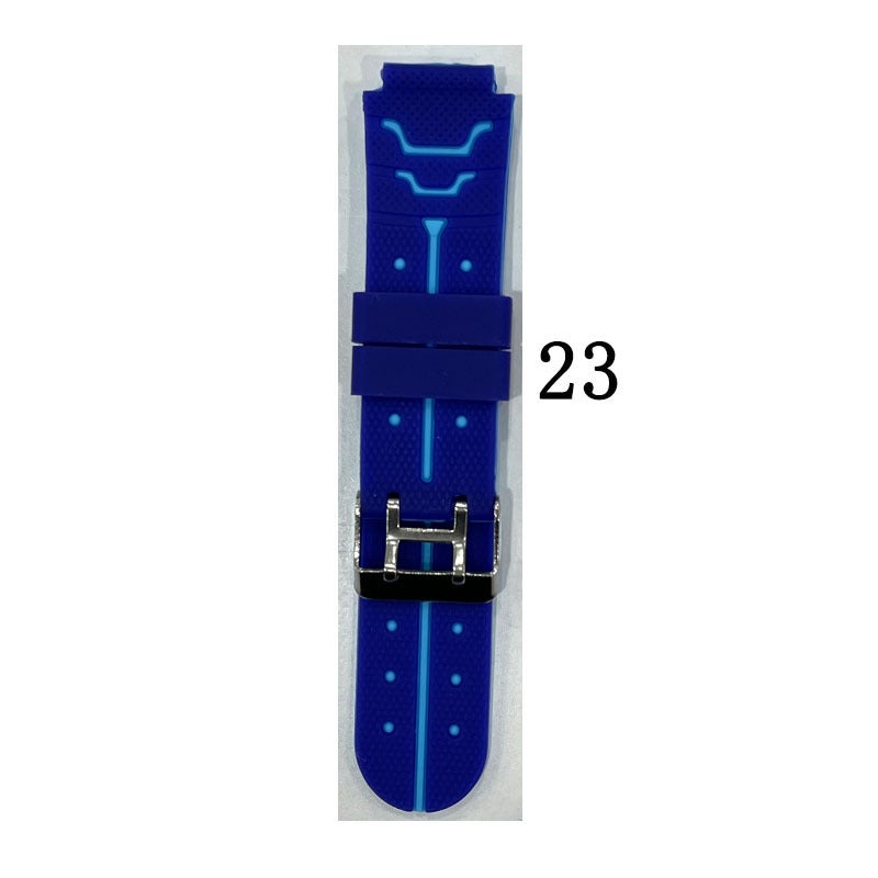 Wangzhou Watch Accessories Phone Strap Children Smart Watchband Silicone Watchband Smart Phone 16Mm Rubber Watchband - Image 1